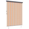 Store Roulant Extérieur Rayé Jaune et bleu 220 x 250 cm tissu 