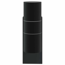 Appliques murales extérieures 2 pcs Noir Acier inoxydable IP44 