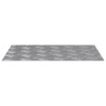 Plaques en alu antidérapantes 4 pcs, motif diamant, 60x40 cm 