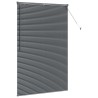 Store de Fenêtre Gris foncé 80 x 130 cm Aluminium 