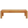 Table de jardin 100x50x27 cm bois d'acacia solide  