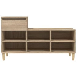 Armoire à chaussures Chêne sonoma 102x36x60cm Bois d'ingénierie 