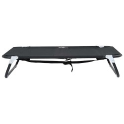 Lit pour chien pliable Noir ML Tissu Oxford et acier 
