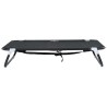 Lit pour chien pliable Noir ML Tissu Oxford et acier 