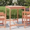 Table de jardin 121x82,5x110 cm bois massif de douglas 