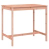 Table de jardin 121x82,5x110 cm bois massif de douglas 