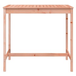 Table de jardin 121x82,5x110 cm bois massif de douglas 