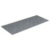 Tapis d'escalier autocollants 30 pièces 60 x 25 cm Gris clair Rectangulaire 