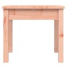 Banc de jardin 50x44x45 cm bois massif de douglas 