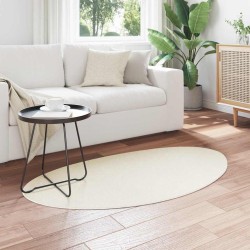 Tapis Crème 160 x 230 cm Jute 