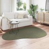 Tapis Vert forêt 140 x 200 cm Laine 