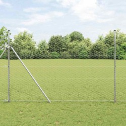 Clôture hexagonale 1,5x10 m en acier galvanisé 