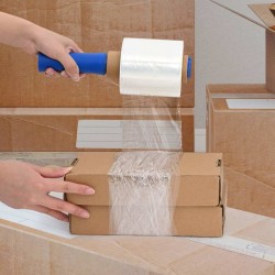 Films étirables 10 pcs transparent 23 μm 10 cm x 300 m 