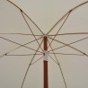 Parasol de jardin avec mât en acier 240 cm Sable 
