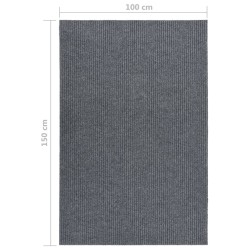 Tapis 100x150 cm Gris 