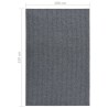 Tapis 100x150 cm Gris 