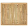 Table de jardin 65x55x30 cm bambou 