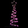 Sapin de Noël à LED avec boules 100 LED blanc chaud 150 cm 