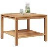 Table basse Marron 60 x 60 x 45 cm Bois de teck massif 