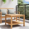 Table basse Marron 60 x 60 x 45 cm Bois de teck massif 