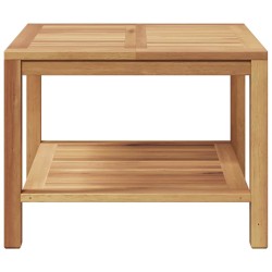 Table basse Marron 60 x 60 x 45 cm Bois de teck massif 