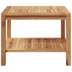 Table basse Marron 60 x 60 x 45 cm Bois de teck massif 