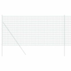 Clôture Euro verte 1,2x25 m en acier 