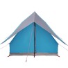 Tente de camping A-Frame 3 places bleue étanche 