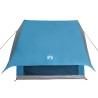Tente de camping A-Frame 3 places bleue étanche 