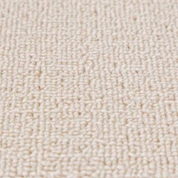 Tapis d'escalier avec support en latex Crème 25x60 cm 