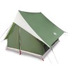 Tente de camping A-Frame 3 personnes, verte et imperméable 