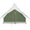 Tente de camping A-Frame 3 personnes, verte et imperméable 