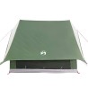 Tente de camping A-Frame 3 personnes, verte et imperméable 