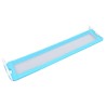 Barrière de sécurité de lit d'enfant Bleu 180x42 cm Polyester 