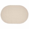 Tapis Crème 160 x 230 cm PP 