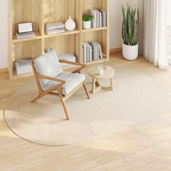Tapis Crème 160 x 230 cm PP 