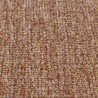 Tapis de marche avec dossier en latex Jaune 25x60 cm 
