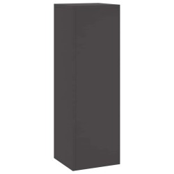 Supports de Plantes d'Extérieur Pilier 2 pcs Noir 24x24x75 cm Acier 