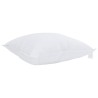 Oreillers 2 pcs Blanc 50 x 50 cm 130gsm 100% coton 