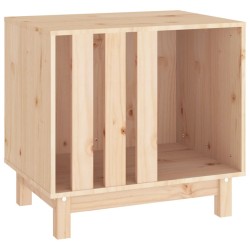Niche pour chien 60x45x57 cm Bois de pin massif 