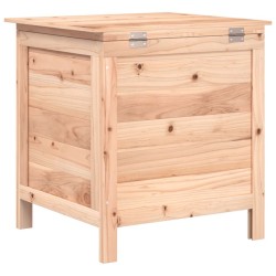Boîte de rangement de jardin 50x49x56,5 cm bois massif de sapin 