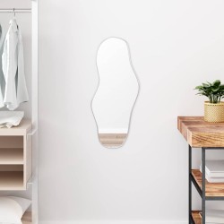 Miroir mural Argenté 70x30 cm 