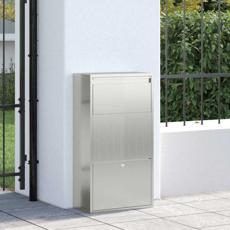 Boîte à colis 44x22x82 cm Acier galvanisé 