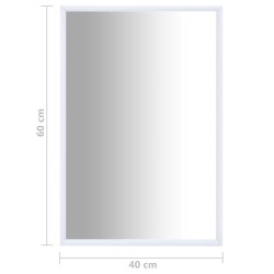 Miroir Blanc 60x40 cm 