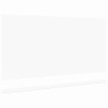 Tissu de Remplacement de Auvent pour Cadre de 6x3.5 m Blanc 