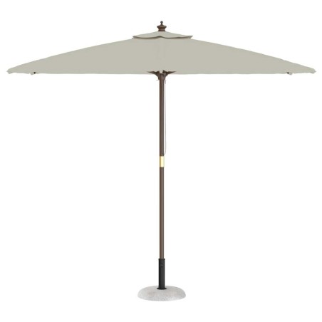 Base de parasol pour poteaux de 37/42/52/58 mm en béton gris clair de 20 kg 