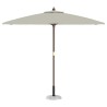 Base de parasol pour poteaux de 37/42/52/58 mm en béton gris clair de 20 kg 