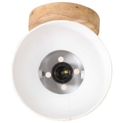 Lampe murale industrielle/de plafond 2 pcs Blanc 20x25 cm E27 