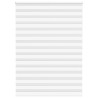 Store zèbre blanc 165x200 cm largeur du tissu 160,9cm polyester 