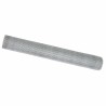 Clôture Hexagonale Grise Argent 1.4 x 25 m Acier galvanisé 